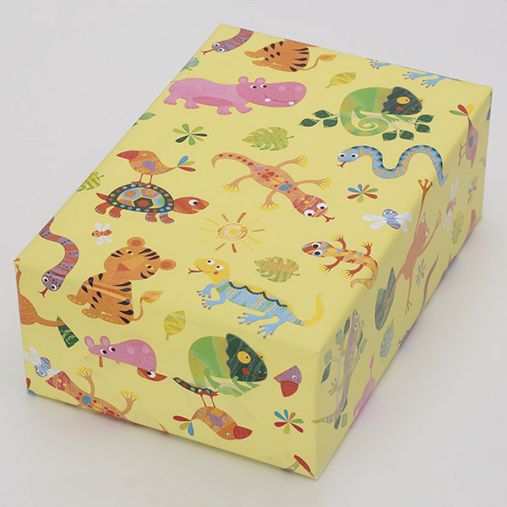 Inpakpapier  dieren