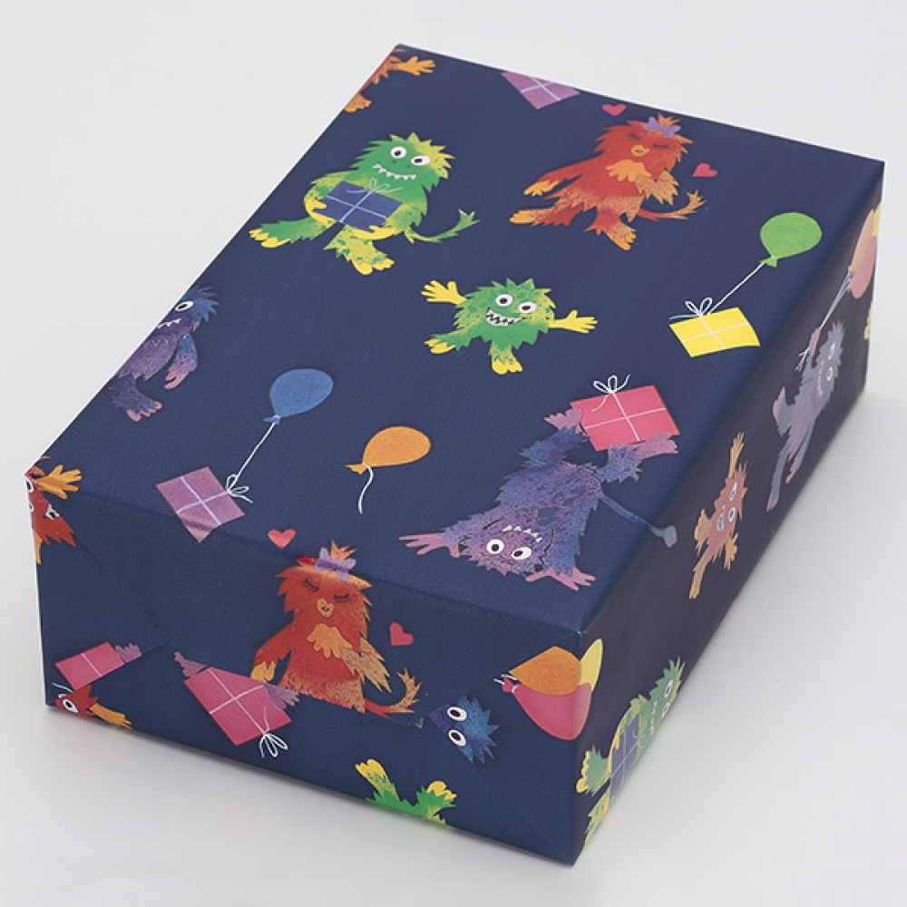 Inpakpapier  monsters