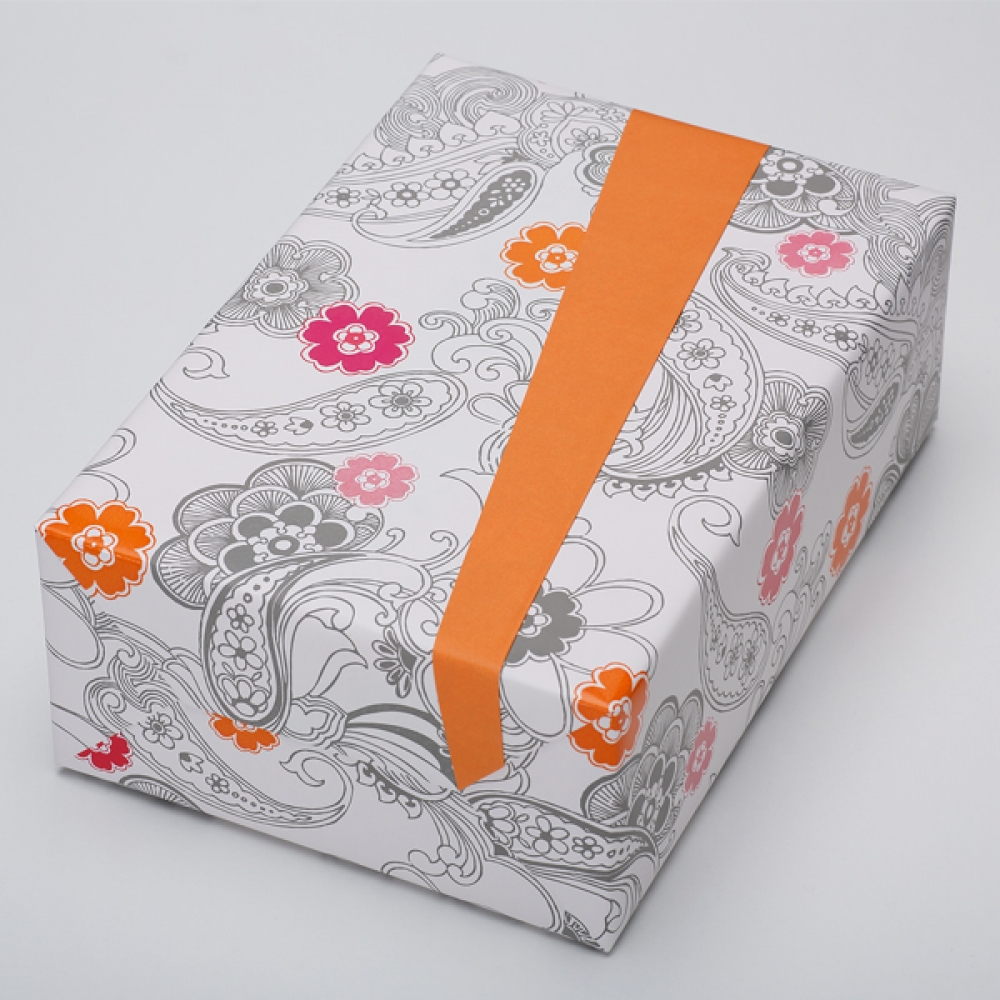 Inpakpapier  oranje